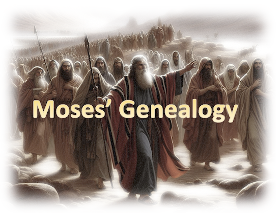 MOSES' GENEALOGY